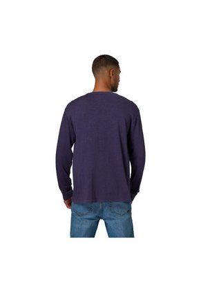 Camiseta CAT Hombre SLUB KNIT L/S HENLEY Gris CAT