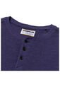 Camiseta CAT Hombre SLUB KNIT L/S HENLEY Gris CAT de CAT