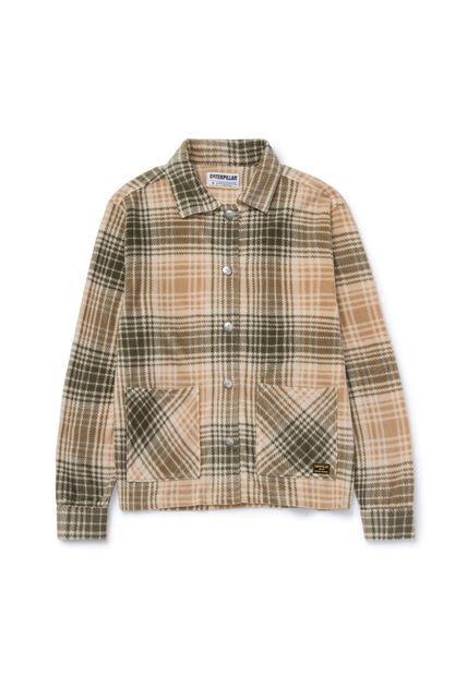 Camisa MUJER W MICROFLEECE SHIRT 4030057-3NB CAT