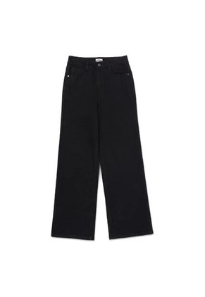 Pantalon CAT Mujer DENIM WIDE LEG Negro CAT