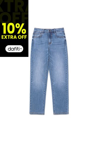 Pantalón Mujer Cat Denim High-Rise Stra Azul Claro CAT CAT