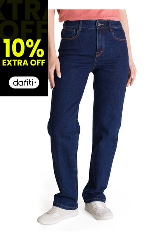 Pantalon Mujer CAT DENIM HIGH-RISE STRA Azul CAT CAT