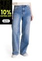 Pantalon Mujer CAT DENIM WIDE LEG Azul CAT de CAT