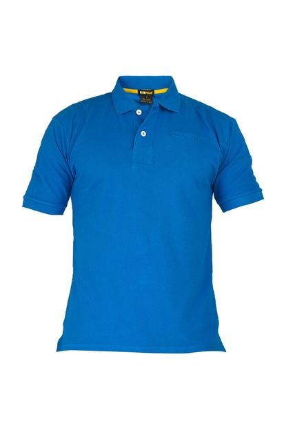 Polo Caterpillar Classic Urban Azul