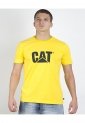 Camiseta Caterpillar Original Logo Tee Amarillo de Caterpillar