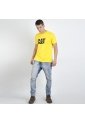 Camiseta Caterpillar Original Logo Tee Amarillo de Caterpillar