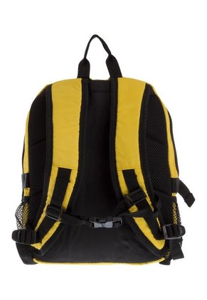Morral Caterpillar Backpack Pequeño Negro-Amarillo