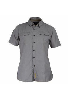 Camisa Caterpillar Helium Flint Gris Oscuro