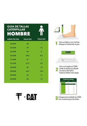 BOTA CATERPILLAR HOMBRE QUADRATE P723803