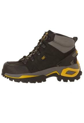 Bota Outdoor Hiking Caterpillar Negro-Amarillo