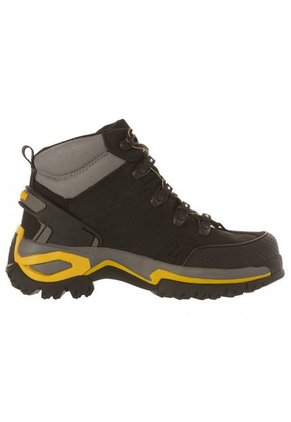 Bota Outdoor Hiking Caterpillar Negro-Amarillo