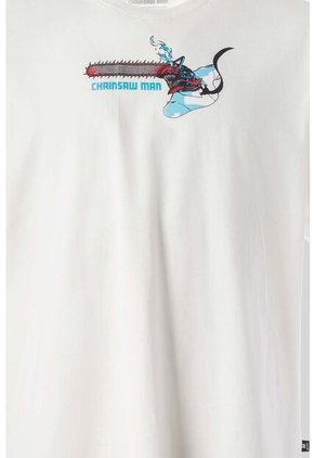 Camiseta De Chainsaw Man Regular Fit Para Hombre S