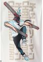 Camiseta De Chainsaw Man Regular Fit Para Hombre S de CHAINSAW MAN