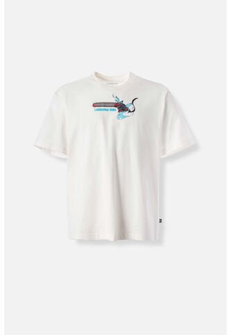 Camiseta De Chainsaw Man Regular Fit Para Hombre L CHAINSAW MAN