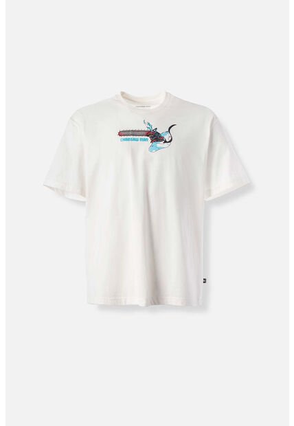 Camiseta De Chainsaw Man Regular Fit Para Hombre L