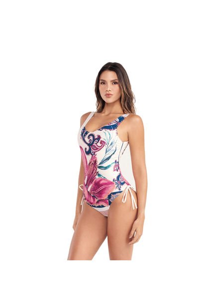 Vestido  De Baño Entero Estampado Chamela  46235