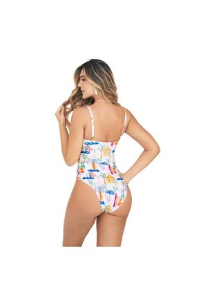 Vestido De  Baño Entero Chamela Estampado  46115