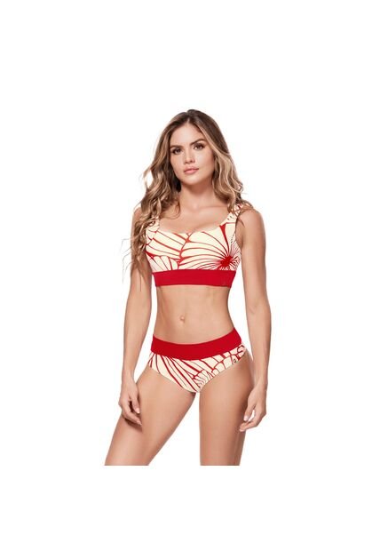 Panty  De  Baño Estampado Chamela  45165