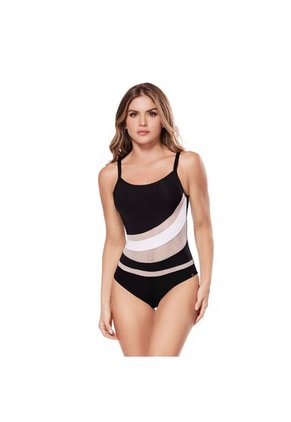 Entero  De Un  Solo  Hombro Bicolor Chamela  45485