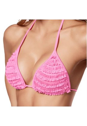 Top De  Baño  Triangular Rosado Chamela  45585