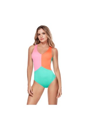 Vestido  De  Baño  Entero Multicolor Chamela  45645