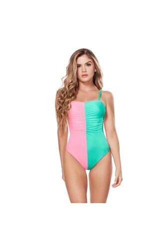 Vestido  De Baño Entero Multicolor Chamela  45655 Chamela