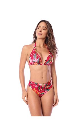 Panty De Baño Talle Medio Estampado - Chamela 29635