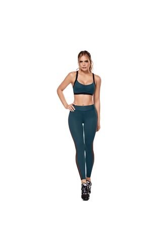 Leggins Deportivo Azul Petróleo Chamela 45719 Chamela