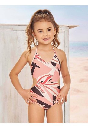 Vestido De Baño Entero Para Niñas