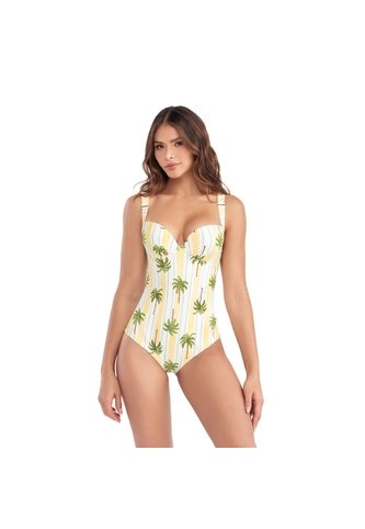 Vestido  De Baño Entero Estampado Chamela  46795 Chamela
