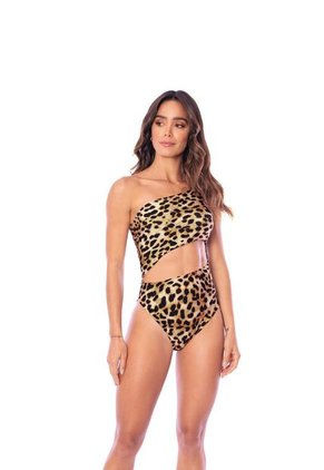 Vestido De Baño Triquini Con Control De Abdomen Chamela30505