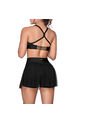 Falda Short Deportiva Negro Chamela  44749 de Chamela