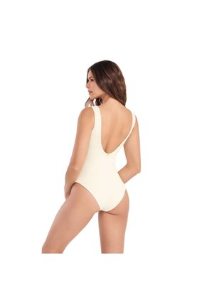 Vestido De Baño Entero Crudo Chamela 46825