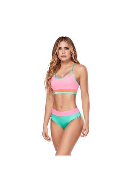 Top  De  Baño Multicolor Chamela 45625