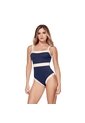 Vestido  De Baño  Entero Azul Chamela 45325 de Chamela