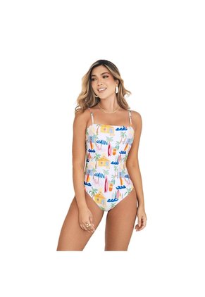 Vestido De Baño Entero Estampado Chamela 46115