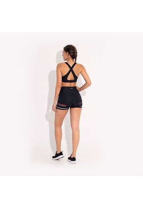 SHORT DEPORTIVO NEGRO CHAMELA 40689