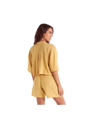 Short Salida De Baño Amarillo Chamela 43765