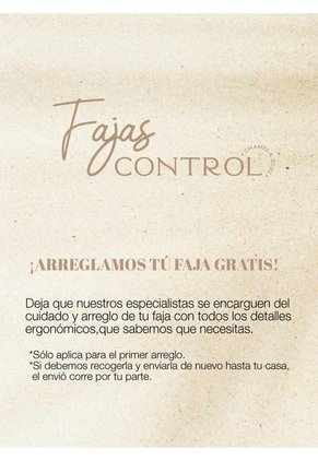 Faja Reductora Y Moldeadora Chamela 01014