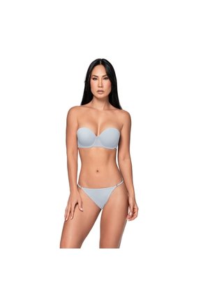 Brasier Megabra Strapless Azul Chamela 47210