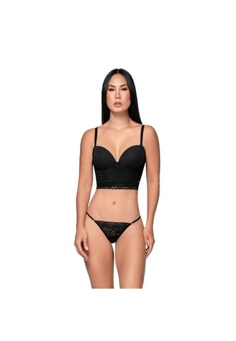 Corpiño Negro Chamela  47220 Chamela