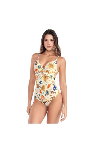 Vestido De Baño  Entero Estampado Chamela  46685 Chamela