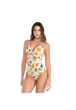 Vestido De Baño Entero Estampado Chamela 46685