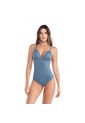 Vestido  De Baño  Entero Azul Acero Chamela 46725 de Chamela