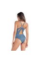 Vestido  De Baño  Entero Azul Acero Chamela 46725 de Chamela