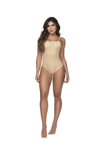 Vestido De Baño Entero Rayas Chamela 44265 Chamela