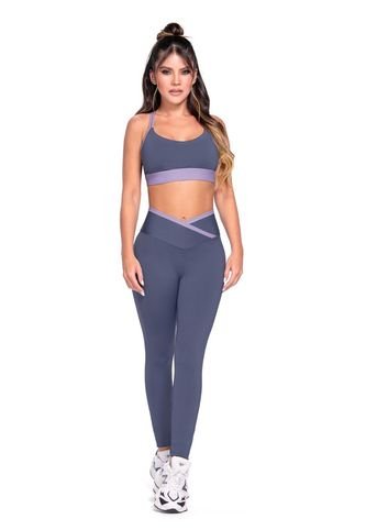 Leggins Deportivo Celeste Chamela44549 Chamela