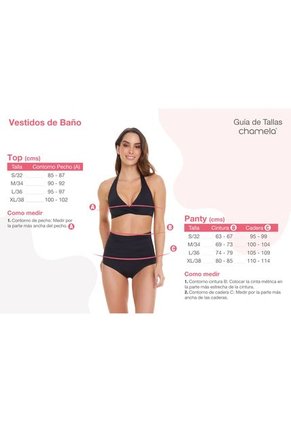 Panty Pierna Alta 41855 Negro