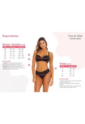 Bralette Mujer 42200 Negro