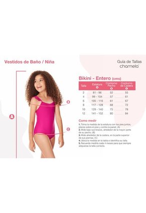 Vestido DeBaño Kids Multicolor Chamela 42955